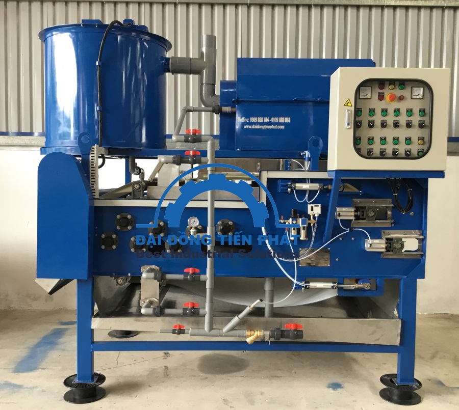 Máy ép bùn băng tải Việt Nam