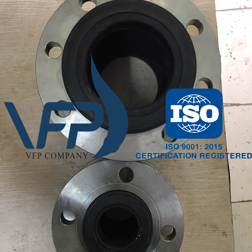 Khớp nối cao su mặt bích Công ty TNHH SX Máy ép lọc VINA