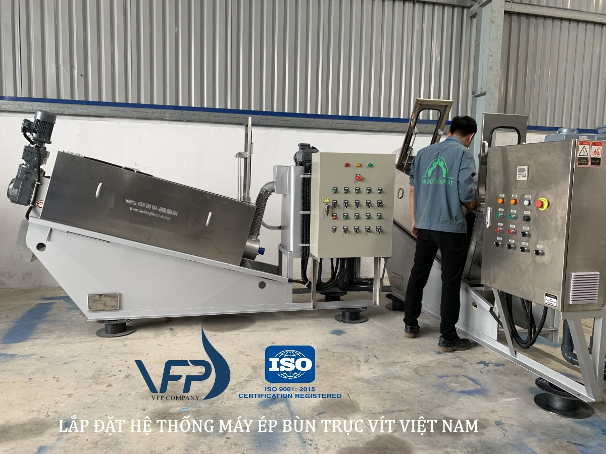 Nơi sửa chữa máy ép bùn Công Ty TNHH Sản Xuất Máy Ép Lọc VINA
