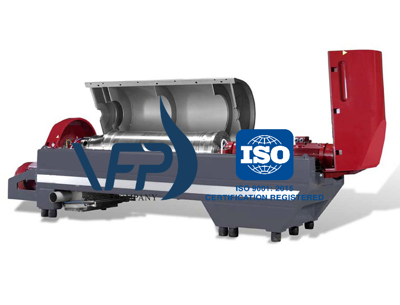 Máy ép bùn ly tâm Công Ty TNHH Sản Xuất Máy Ép Lọc VINA