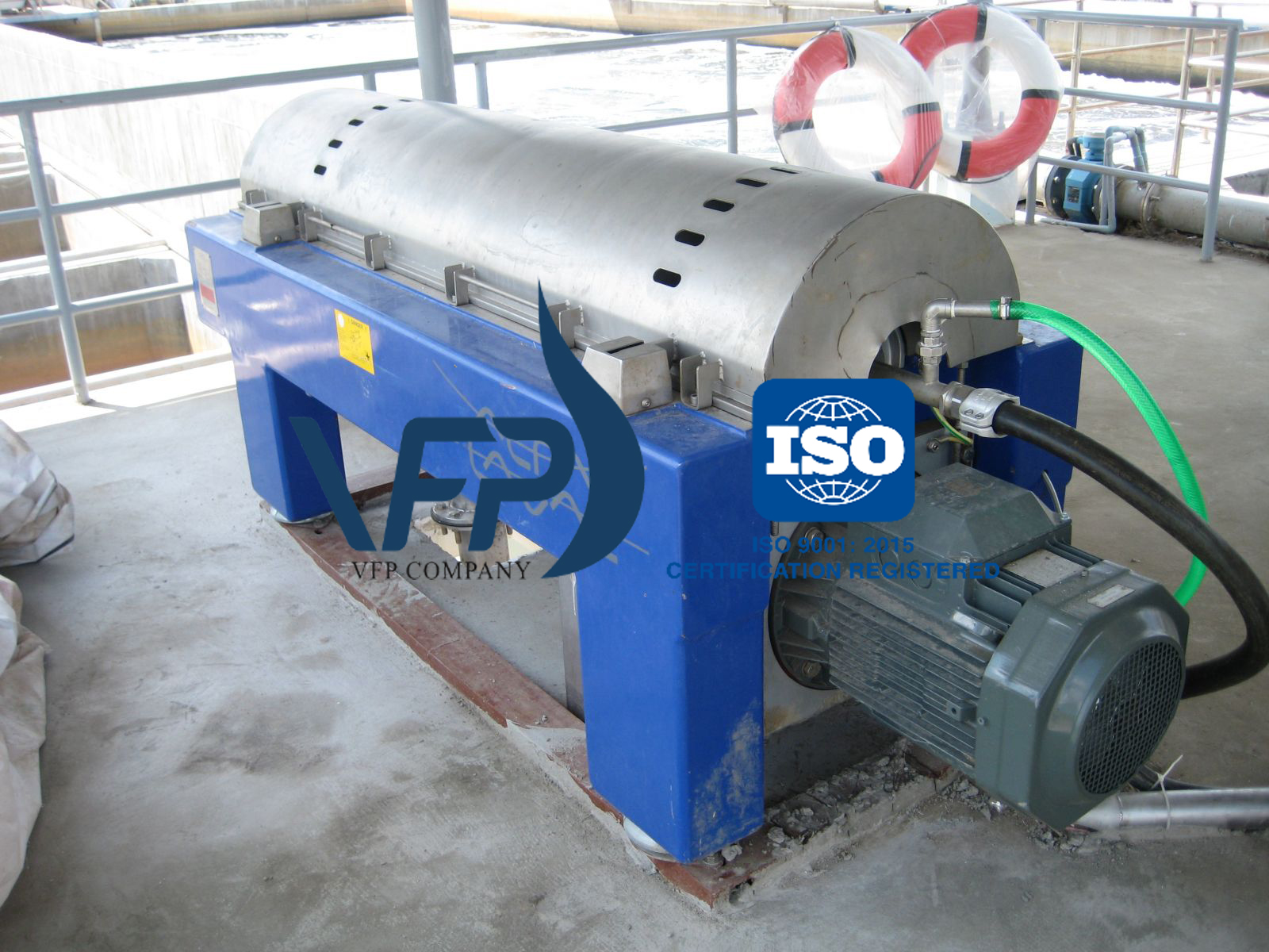 Đặc điểm của máy ép bùn ly tâm