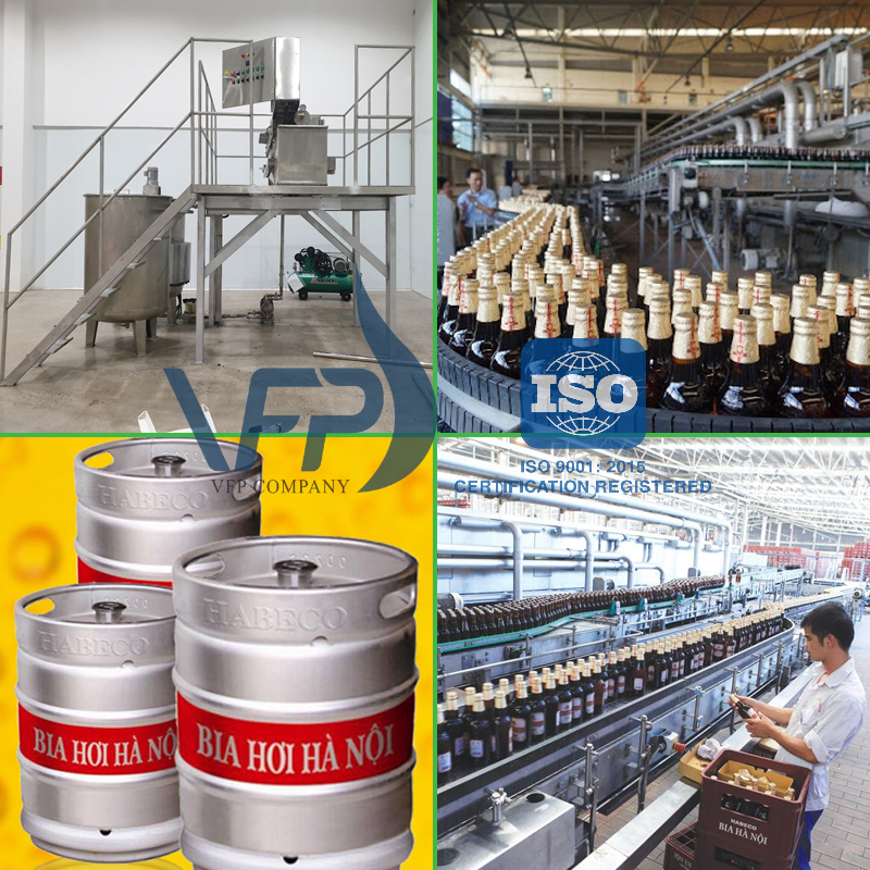 máy ép lọc sản xuất bia hà nội