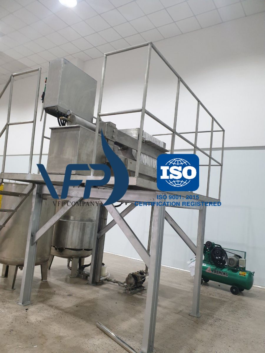 máy ép lọc nước tương