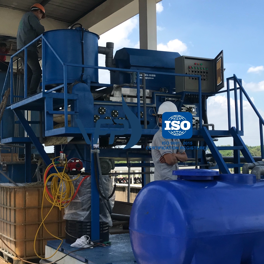 Máy ép bùn băng tải giá rẻ nhất