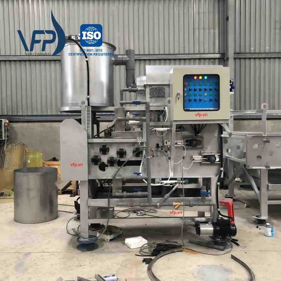 Máy ép bùn băng tải