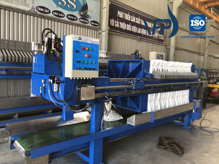 Máy ép bùn khung bản sản xuất chính hãng