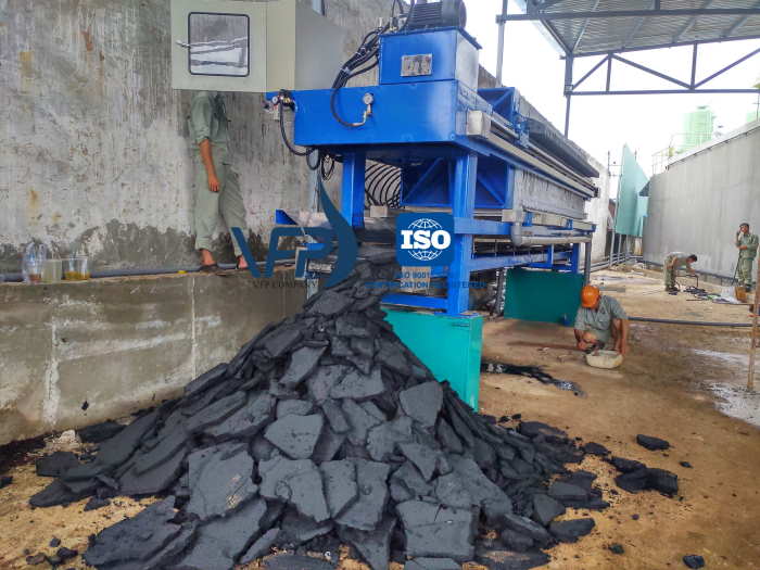 Máy ép bùn khung bản Vina