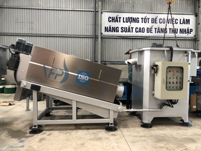 Máy ép bùn trục vít nào tốt nhất