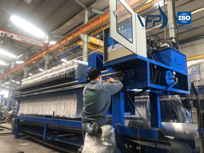 sản xuất máy ép bùn khung bản chất lượng cao